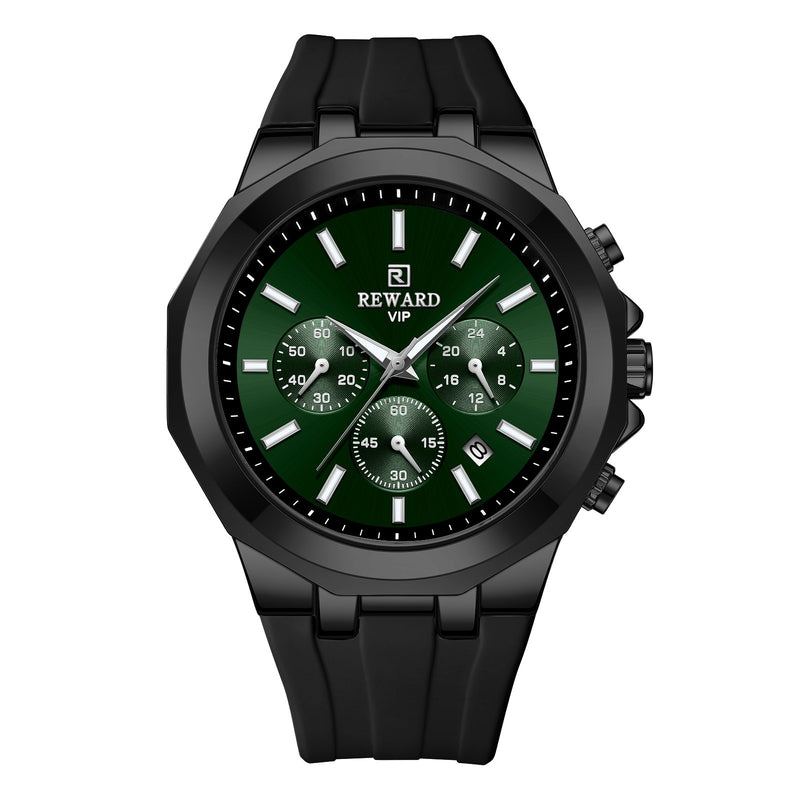 silicone band sports watch, view 3 - MRSLM