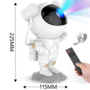 Astronaut galaxy star projector, view 2 - MRSLM
