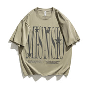 men's cotton round neck T-shirt, view 7 - MRSLM