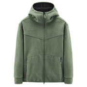 Men's loose plush fleece jacket - MRSLM