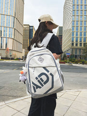 small nylon casual backpack, view 9 - MRSLM