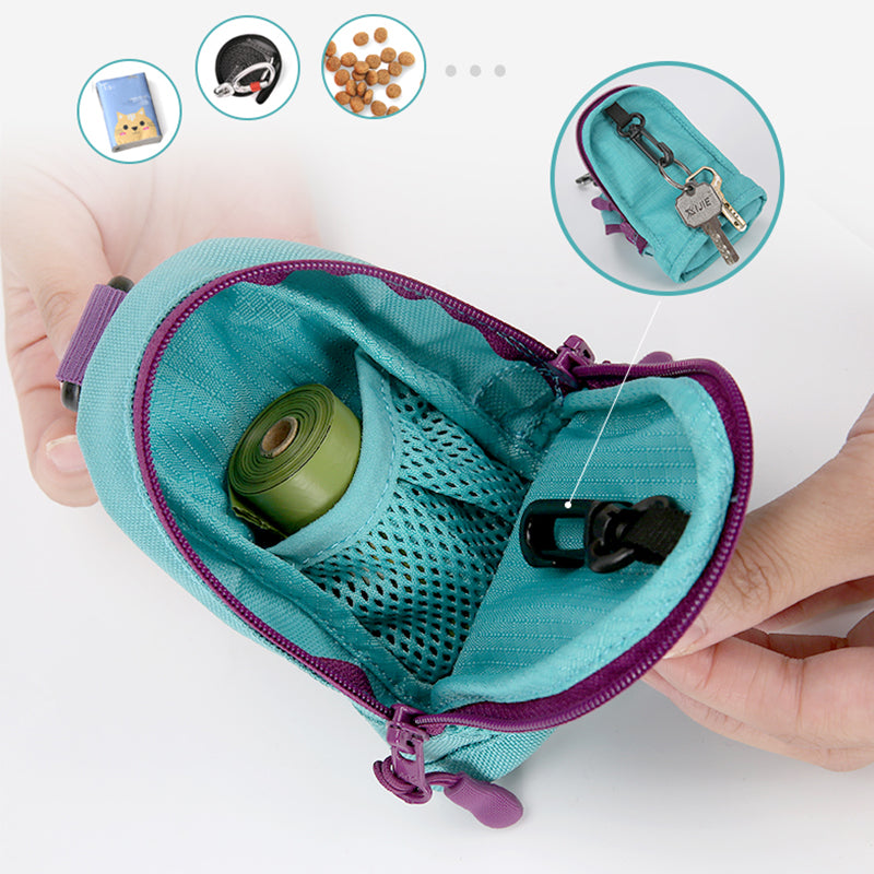 poop bag holder and pet treat pouch, view 8 - MRSLM