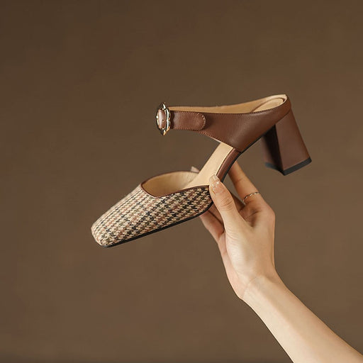 chic buckle mules - MRSLM