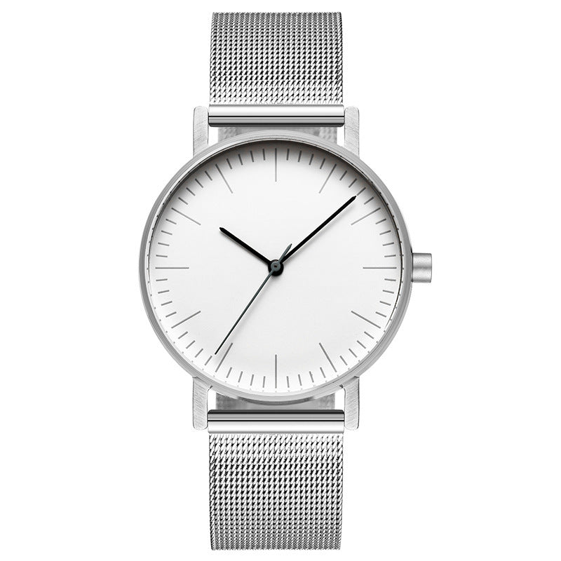 simple unisex quartz wristwatch, view 4 - MRSLM