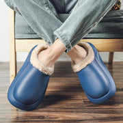 men's warm cotton slippers, view 3 - MRSLM