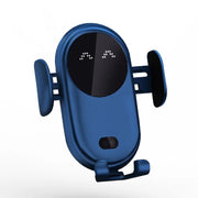 Universal wireless car charger air outlet mount, view 3 - MRSLM