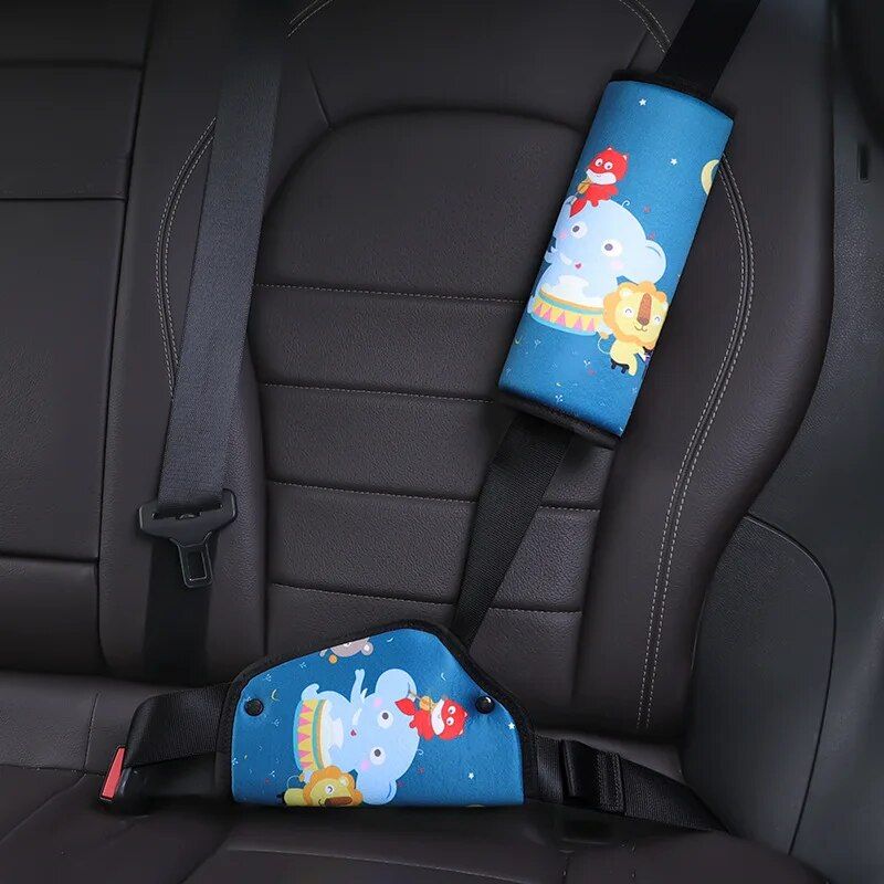 kids car seatbelt cover cartoon, view 23 - MRSLM