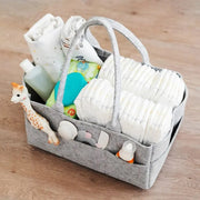 felt diaper storage bag, view 7 - MRSLM