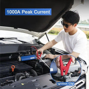 portable tire inflator with jump starter option, view 6 - MRSLM