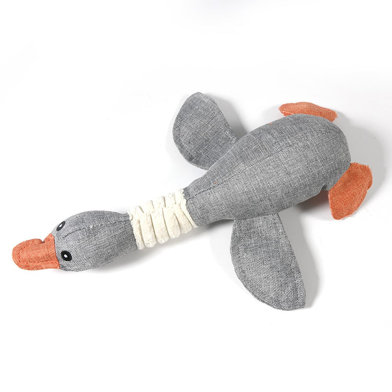 interactive wild goose sound dog toy, view 3 - MRSLM