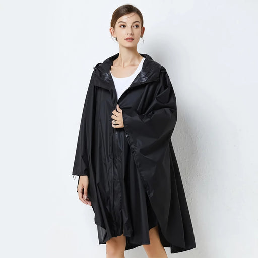 waterproof rain poncho for men and women, view 2 - MRSLM