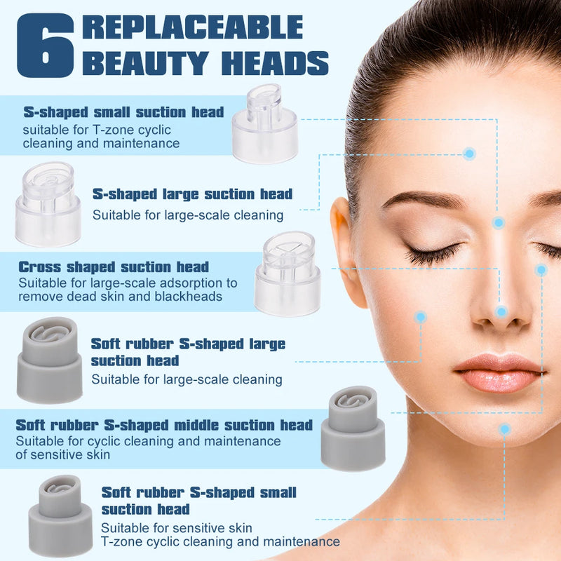 electric pore vacuum and face cleaner, view 6 - MRSLM