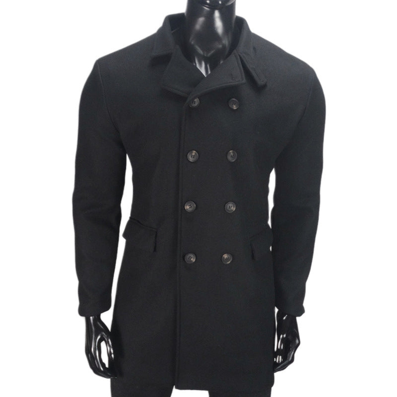 men's woolen coat, view 8 - MRSLM