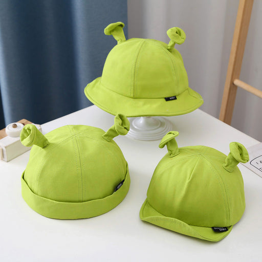 green cartoon baby hat - MRSLM