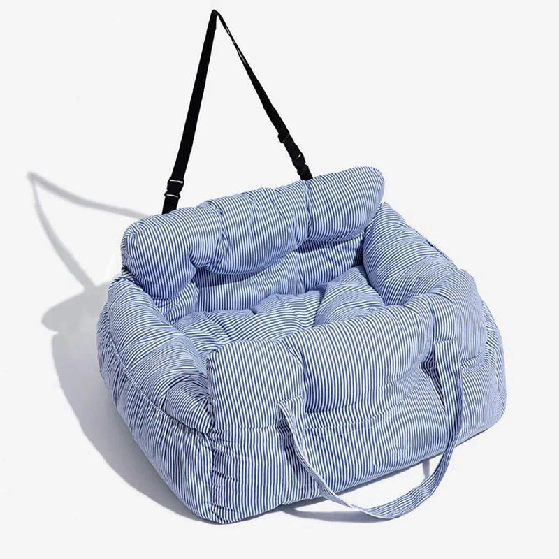 Portable pet booster car seat, view 2 - MRSLM