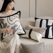 jacquard embroidered decorative pillow covers, view 8 - MRSLM