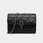 chic PU leather chain shoulder bag, view 2 - MRSLM