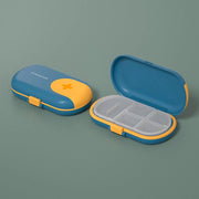 portable travel pill case with cutter, view 13 - MRSLM