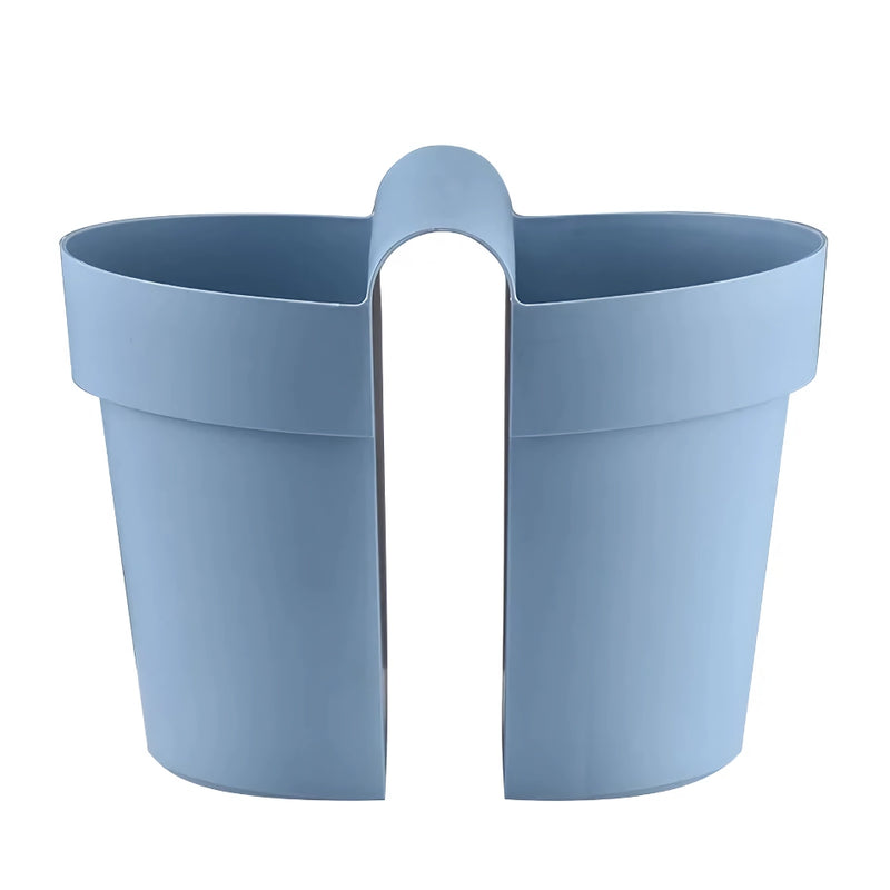 large double-sided hanging rail planter, view 6 - MRSLM
