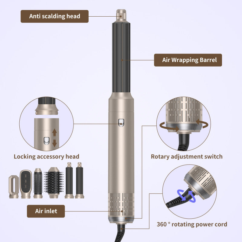 6-in-1 hot air comb, view 4 - MRSLM