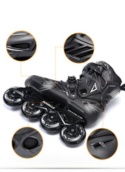 adult inline roller skates, view 2 - MRSLM