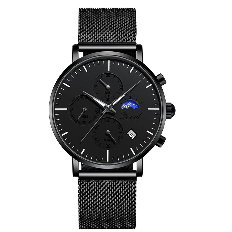 men's luminous sports watch, view 4 - MRSLM