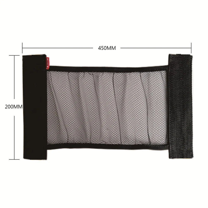 car trunk elastic mesh organizer, view 2 - MRSLM