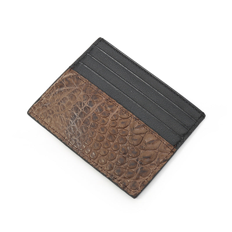 genuine leather card holder wallet, view 11 - MRSLM