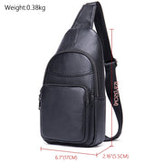 men's leather chest bag, view 5 - MRSLM