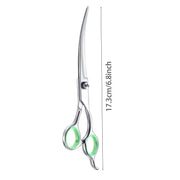 stainless steel pet grooming scissors, view 8 - MRSLM