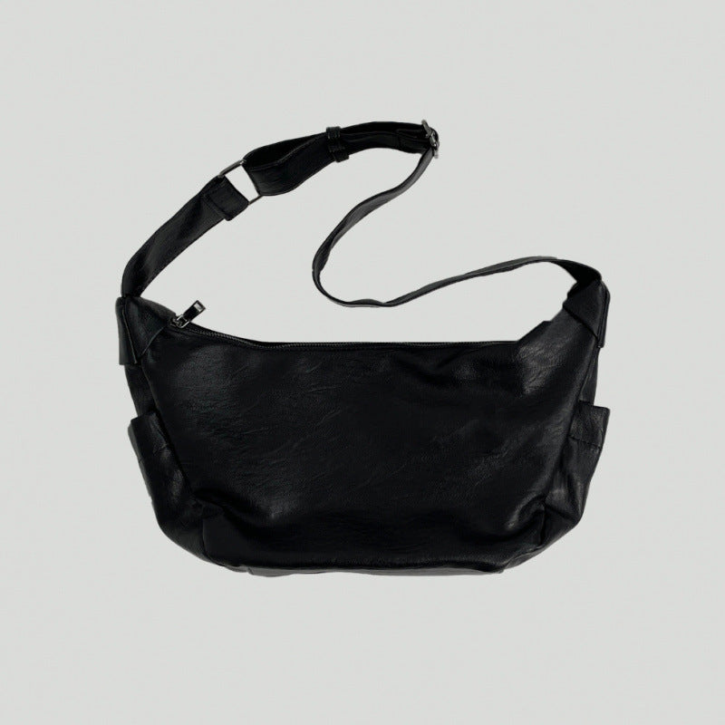 men's large capacity messenger bag, view 4 - MRSLM