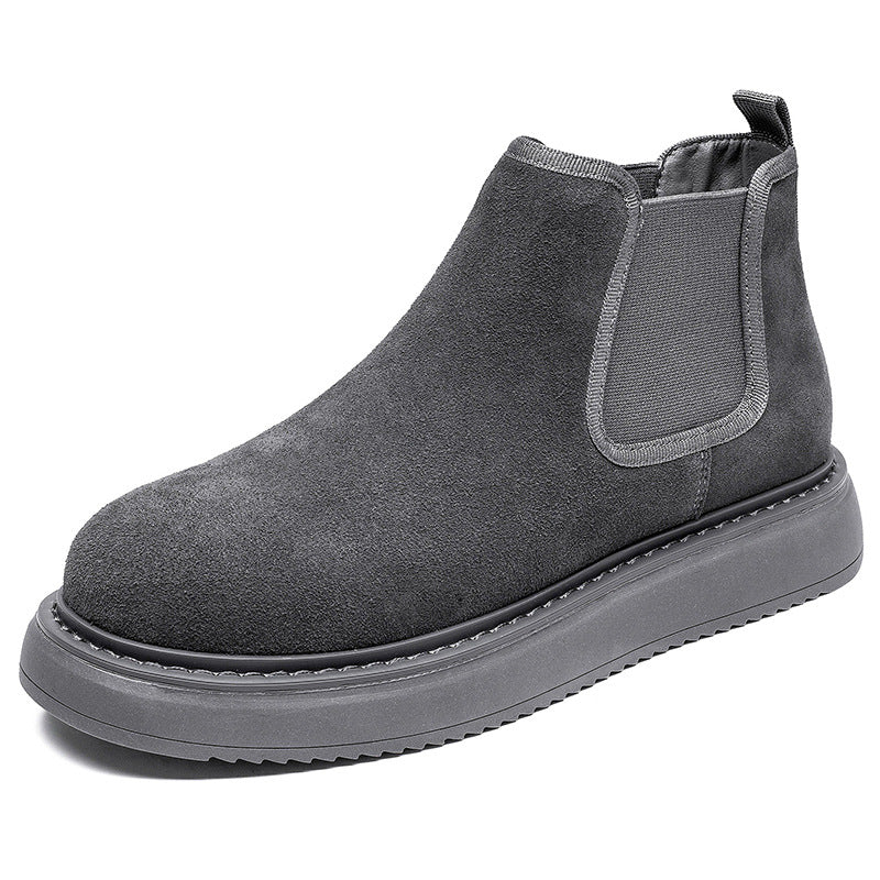 leather chelsea boots, view 7 - MRSLM