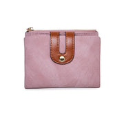pu leather short wallet, view 4 - MRSLM