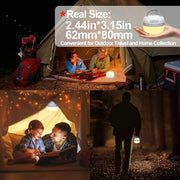 Rechargeable multi-color LED camping lantern, view 5 - MRSLM