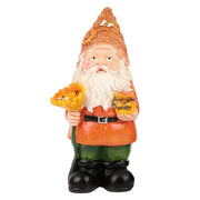 sunflower gnome resin garden statue, view 5 - MRSLM