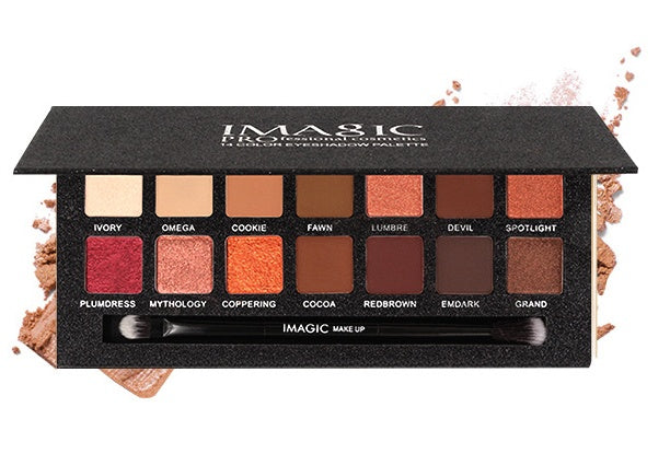 14 Color Warm and Cool Tone Eyeshadow Palette