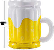 inflatable beer mug cooler pool float, view 7 - MRSLM