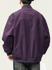 Men's American street workwear jacket, view 3 - MRSLM
