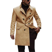 men's woolen coat, view 3 - MRSLM