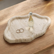 travertine stone jewelry display, view 2 - MRSLM