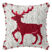 diy christmas embroidered cushion kit, view 2 - MRSLM