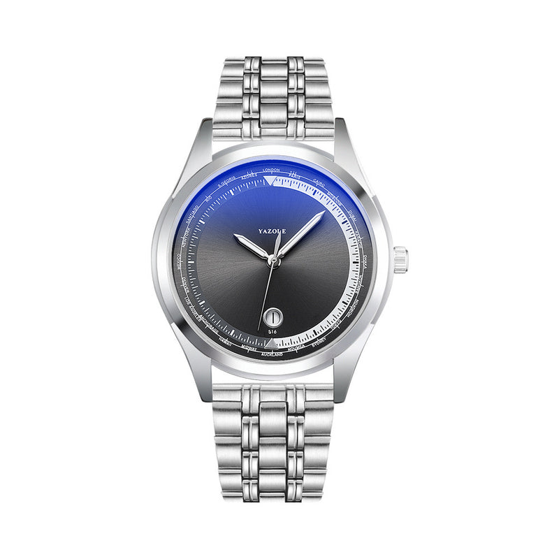 men's business steel watch, view 4 - MRSLM