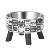 stainless steel anti-slip pet bowl - MRSLM