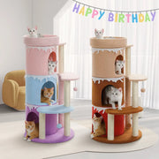 multi-level cat tree tower, view 4 - MRSLM