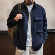 men's anti-wrinkle shirt jacket - MRSLM