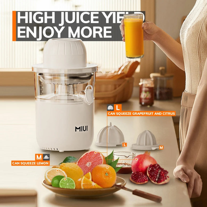 stainless steel electric citrus juicer, view 7 - MRSLM