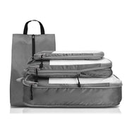 travel packing cubes and shoe bag set, view 7 - MRSLM