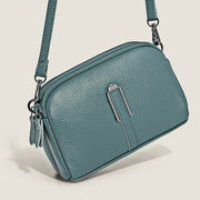 Genuine leather women's handbag, view 3 - MRSLM