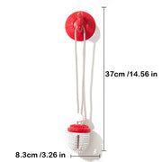 durable dog chew toy with suction cup, view 6 - MRSLM