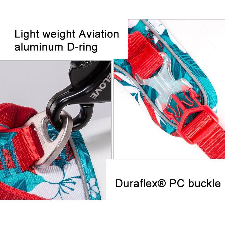 Reflective Camouflage Dog Harness with Aviation Aluminum Buckle